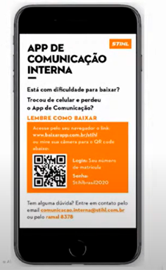 App de Comunicação Interna STIHL