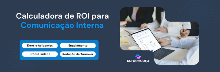 Calculadora de ROI para Comunicação Interna