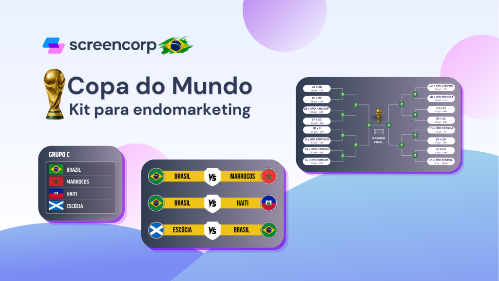 Copa do Mundo 2026: Kit para Endomarketing