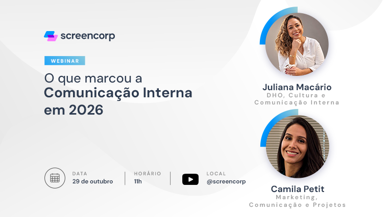 O que marcou a Comunicação Interna em 2026